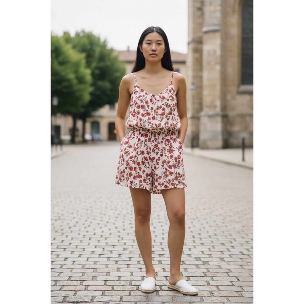 Floral Romper By Divided Size 10 - Picture 7 of 7